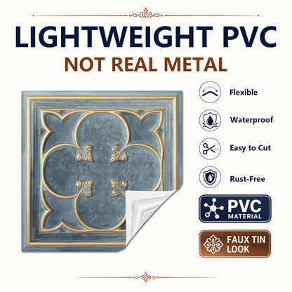 PAINTSDECOR PL35 Smoked gold ceiling tile product image