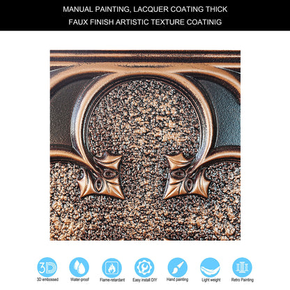 PAINTSDECOR PL35 Traditional copper ceiling tile product image