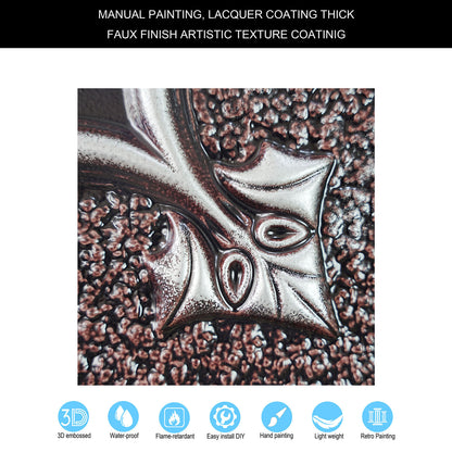 PAINTSDECOR PL35 Traditional silver ceiling tile product image