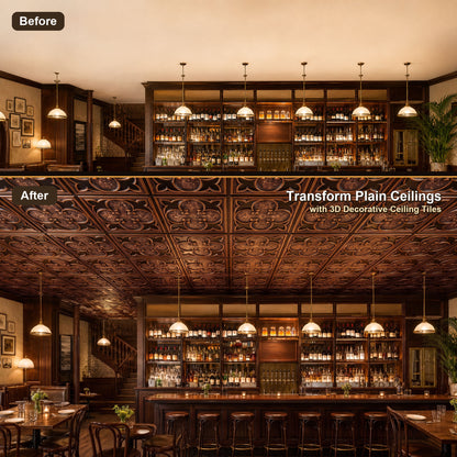PAINTSDECOR PL35 Traditional copper ceiling tile product image