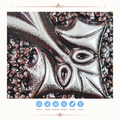 PAINTSDECOR PL35 Traditional silver ceiling tile product image