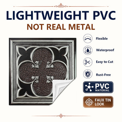 PAINTSDECOR PL35 Traditional silver ceiling tile product image