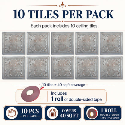 PAINTSDECOR PL35 Weathered Iron ceiling tile product image
