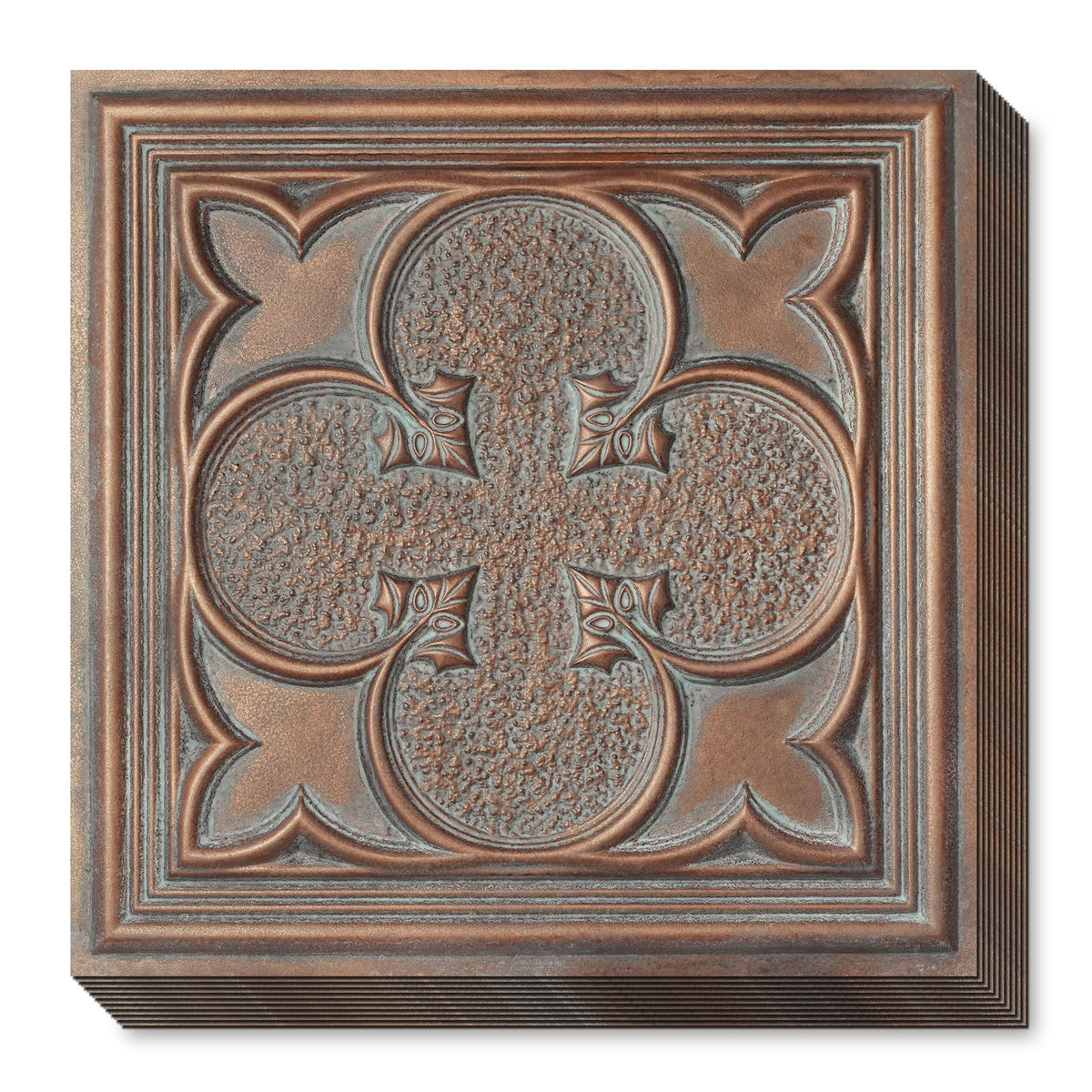 PAINTSDECOR PL35 Weathered copper ceiling tile product image