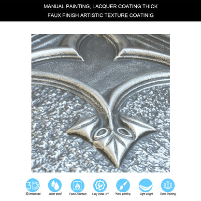 10tiles/lot Faux Tin Ceiling Tiles for Bars, Wine Rooms, Lounges and Modern Hospitality Spaces PL35