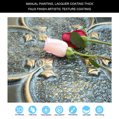 10tiles/lot Faux Tin Ceiling Tiles for Bars, Wine Rooms, Lounges and Modern Hospitality Spaces PL35