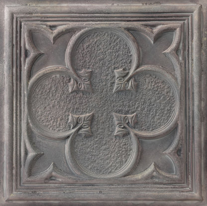 10tiles/lot Faux Metal Ceiling Tiles for Bars, Cafés, Lounges and Contemporary Interiors PL35