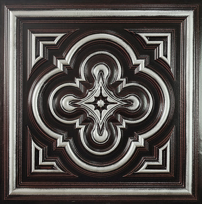 PAINTSDECOR PL36 Traditional silver ceiling tiles