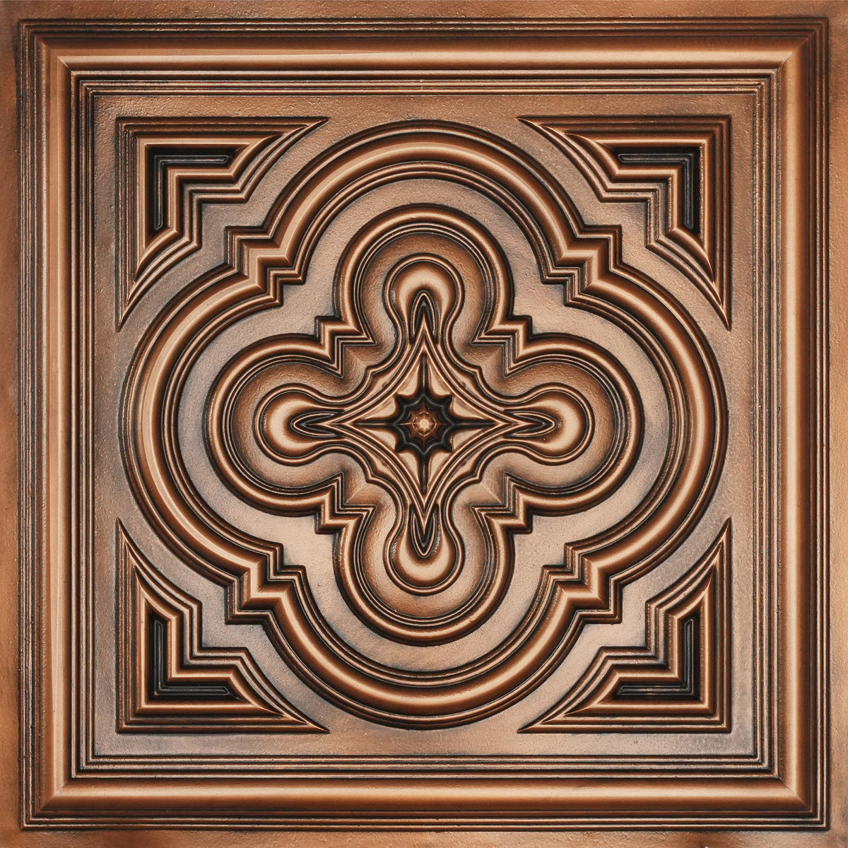 PAINTSDECOR PL36 Aged copper ceiling tiles