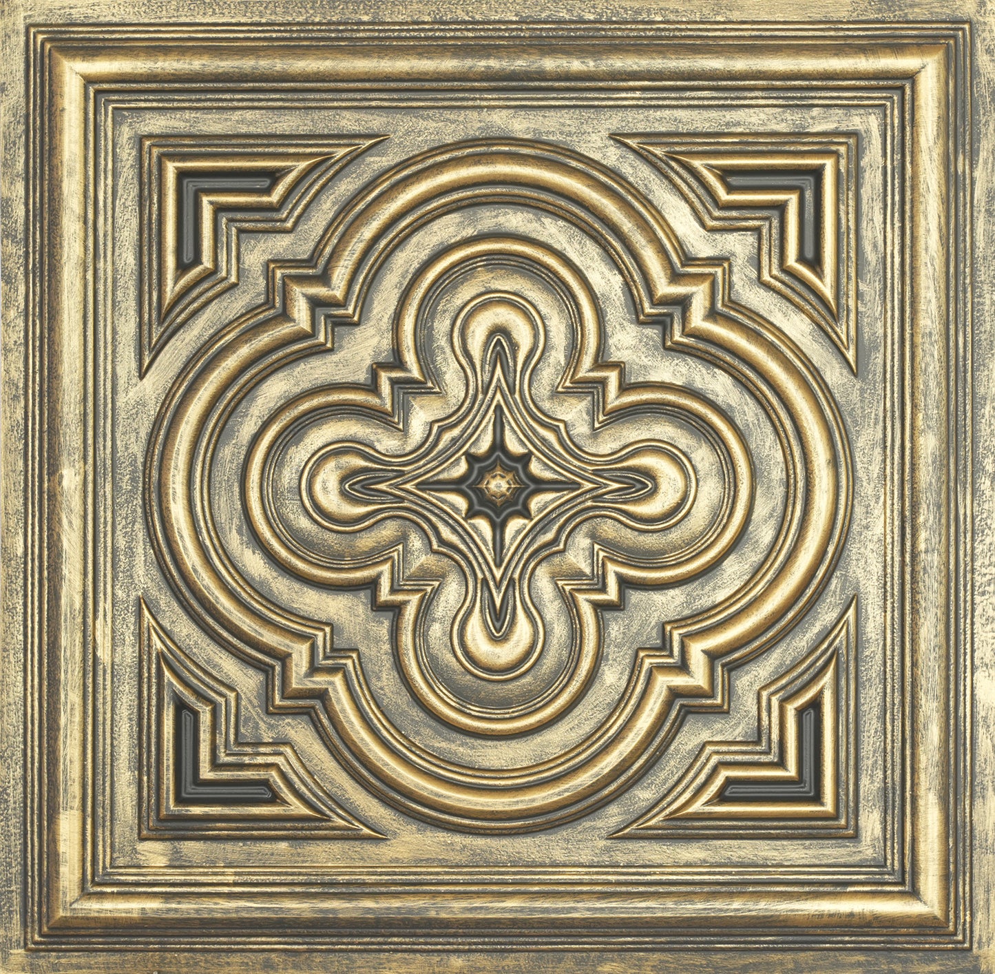 10tiles/lot 3D Faux Metal Ceiling Tiles for Stylish Bars, Clubs and Trendy Restaurants PL36