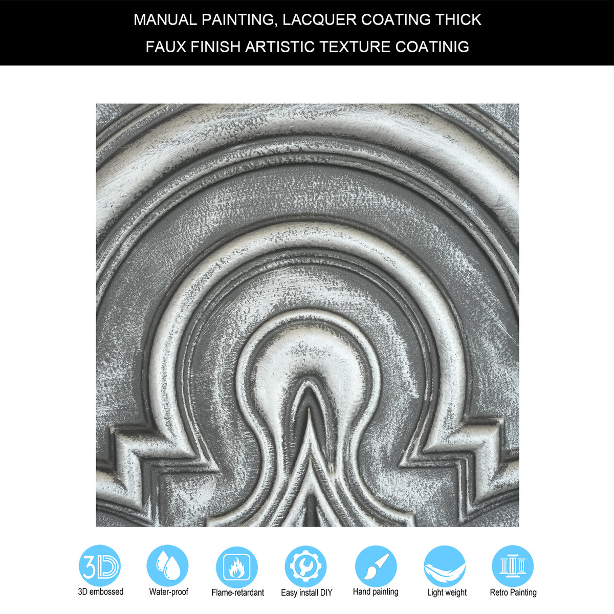 PAINTSDECOR PL36 Antique tin ceiling tiles