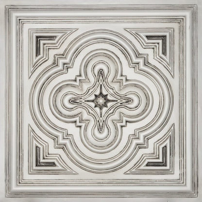 PAINTSDECOR PL36 Aged white ceiling tiles