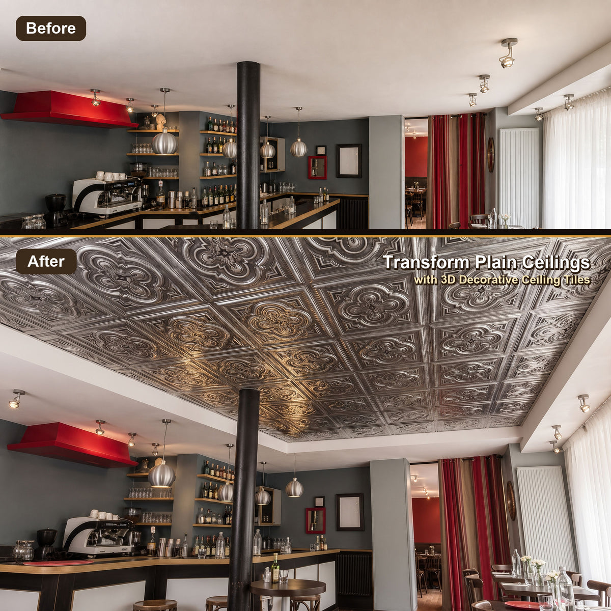 PAINTSDECOR PL36 Antique tin ceiling tiles