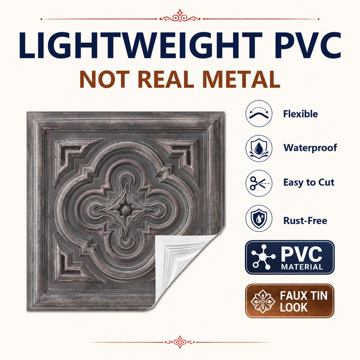 PAINTSDECOR PL36 Driftwood ceiling tiles