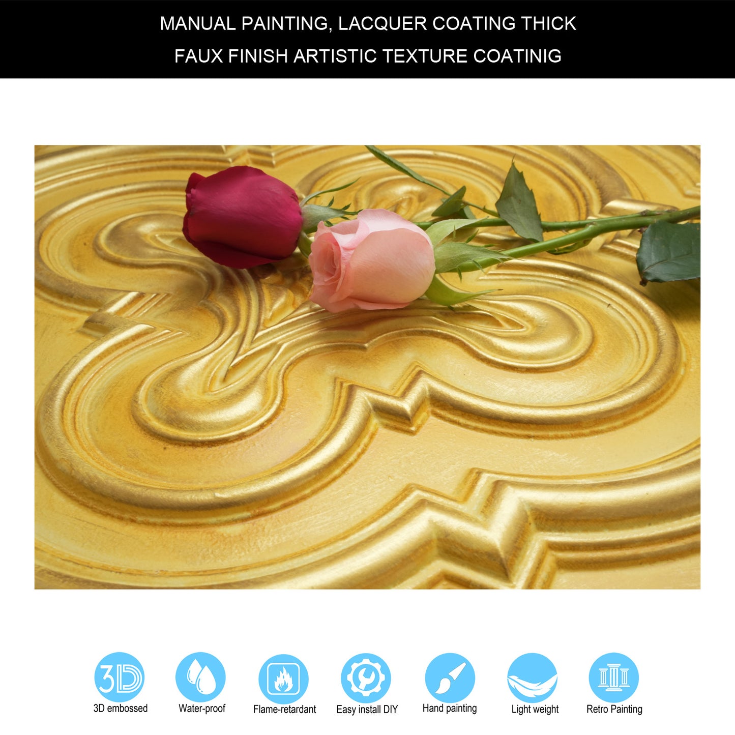 10tiles/lot Aged Decorative Ceiling Panels for Rustic Inns, Guesthouses and Boutique Hotels PL36