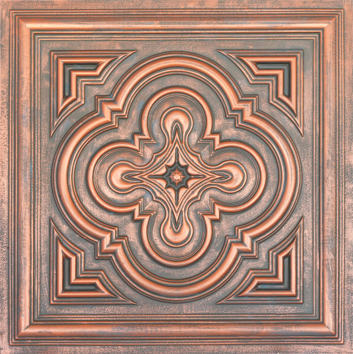 PAINTSDECOR PL36 Rustic copper ceiling tiles