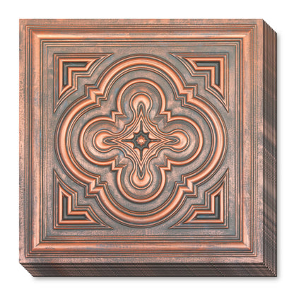 PAINTSDECOR PL36 Rustic copper ceiling tiles