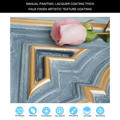 PAINTSDECOR PL36 Smoked gold ceiling tiles