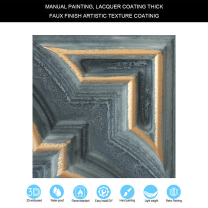 10tiles/lot 3D Faux Metal Ceiling Tiles for Stylish Bars, Clubs and Trendy Restaurants PL36