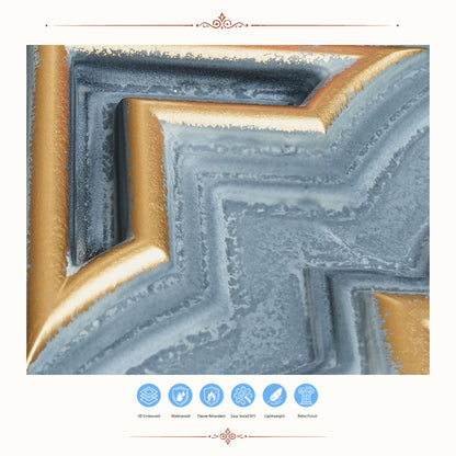 PAINTSDECOR PL36 Smoked gold ceiling tiles