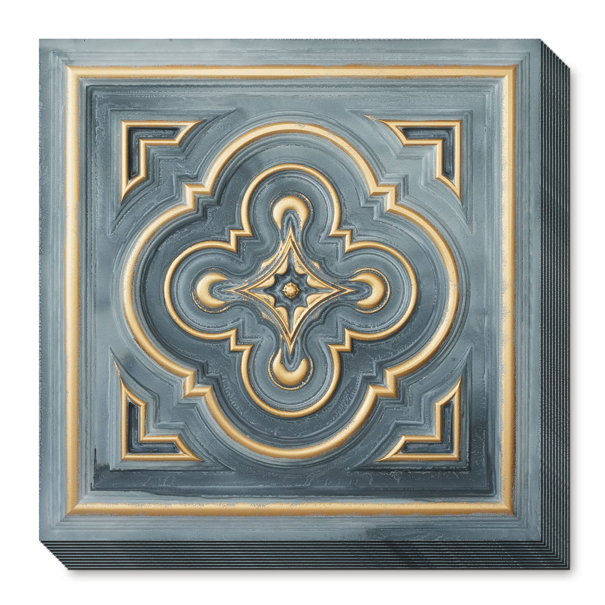 PAINTSDECOR PL36 Smoked gold ceiling tiles