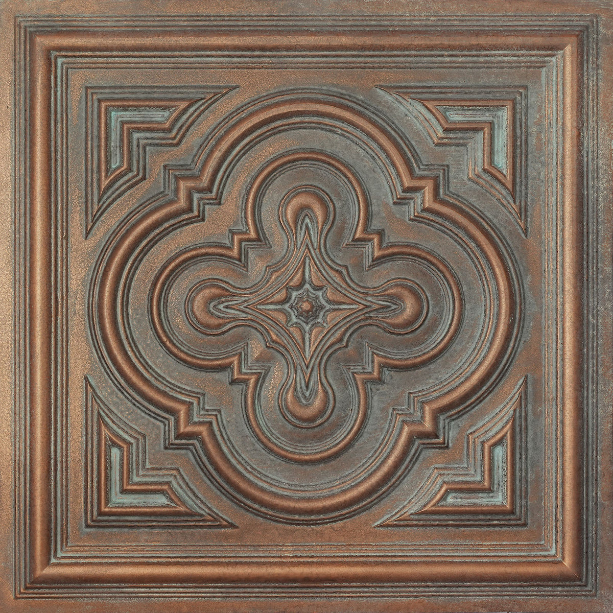 PAINTSDECOR PL36 Weathered copper ceiling tiles