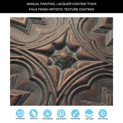 PAINTSDECOR PL36 Weathered copper ceiling tiles