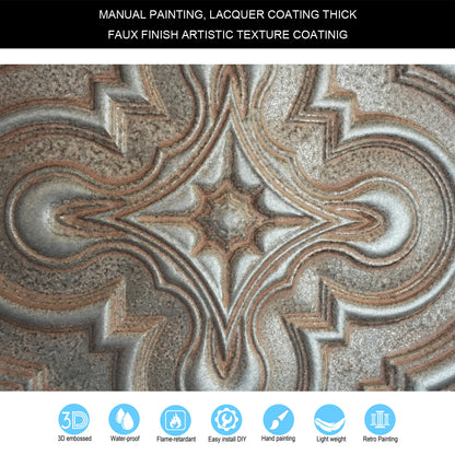 PAINTSDECOR PL36 Weathered Iron ceiling tiles