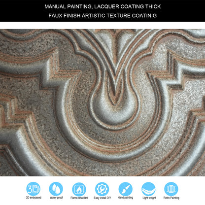 PAINTSDECOR PL36 Weathered Iron ceiling tiles