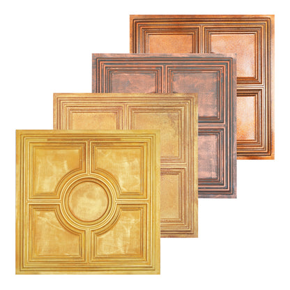 10tiles/lot Aged Decorative Ceiling Panels for Rustic Inns, Guesthouses and Boutique Hotels PL37