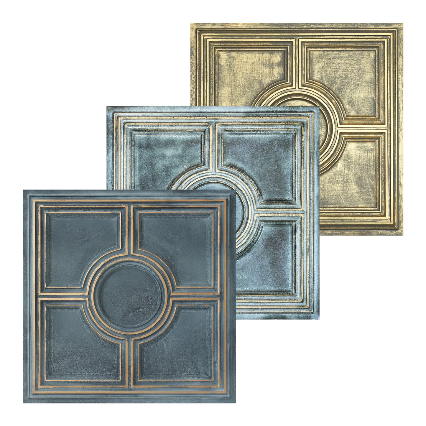 10tiles/lot 3D Embossed Ceiling Tiles for Beautiful Dining Rooms, Bars and Café Interiors PL37