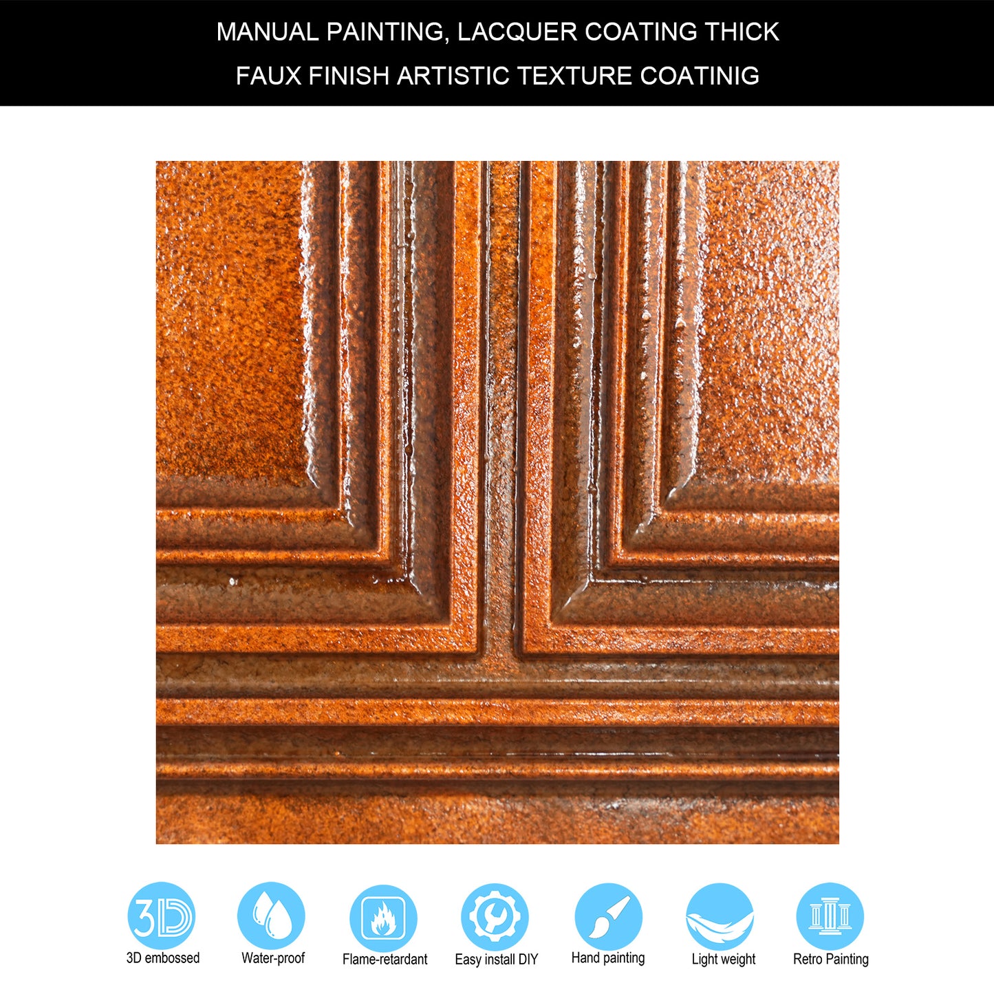 10tiles/lot Aged Decorative Ceiling Panels for Rustic Inns, Guesthouses and Boutique Hotels PL37