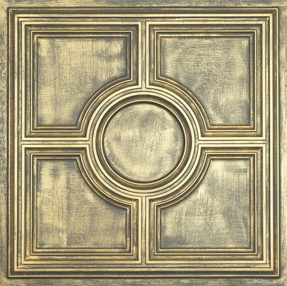 PAINTSDECOR PL37 Ancient gold ceiling tiles