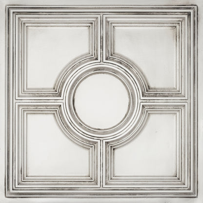 PAINTSDECOR PL37 Aged white ceiling tiles