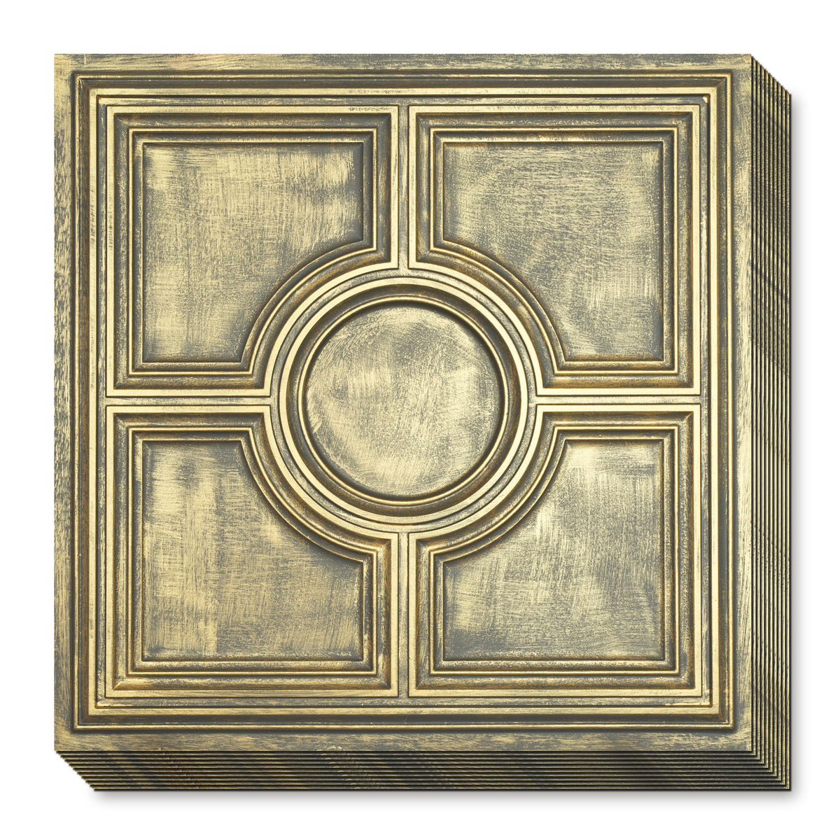 PAINTSDECOR PL37 Ancient gold ceiling tiles
