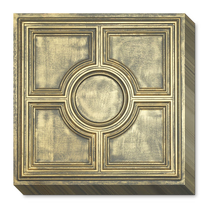 PAINTSDECOR PL37 Ancient gold ceiling tiles