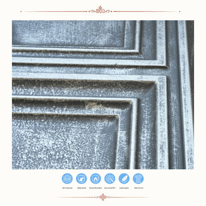 PAINTSDECOR PL37 Antique tin ceiling tiles