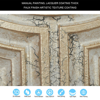 10tiles/lot Vintage Decorative Panels for Coffee Shops, Bookstores and Cozy Boutique Interiors PL37