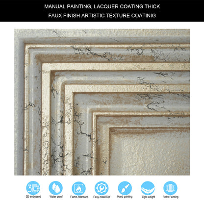 10tiles/lot Vintage Decorative Panels for Coffee Shops, Bookstores and Cozy Boutique Interiors PL37