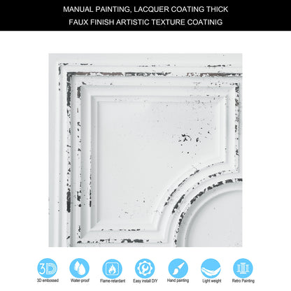 10tiles/lot Vintage Decorative Panels for Coffee Shops, Bookstores and Cozy Boutique Interiors PL37