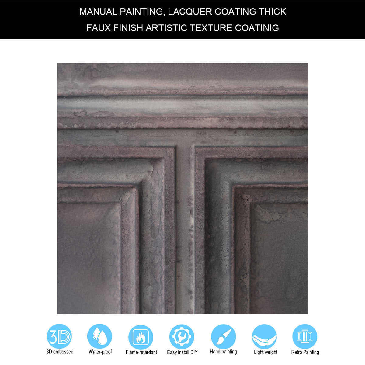 PAINTSDECOR PL37 Driftwood ceiling tiles