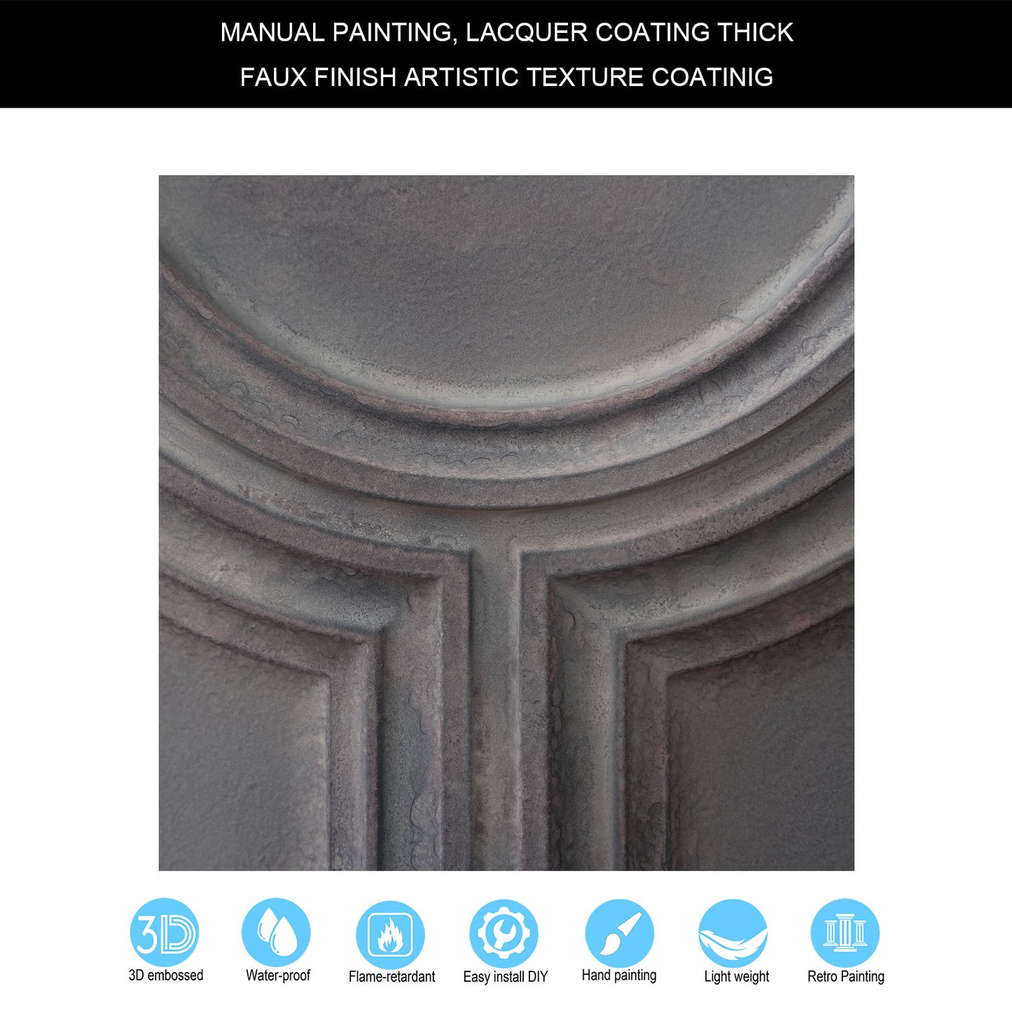 10tiles/lot Decorative Ceiling Tiles for Luxury Hotels, Villas, Salons and High-End Interiors PL37