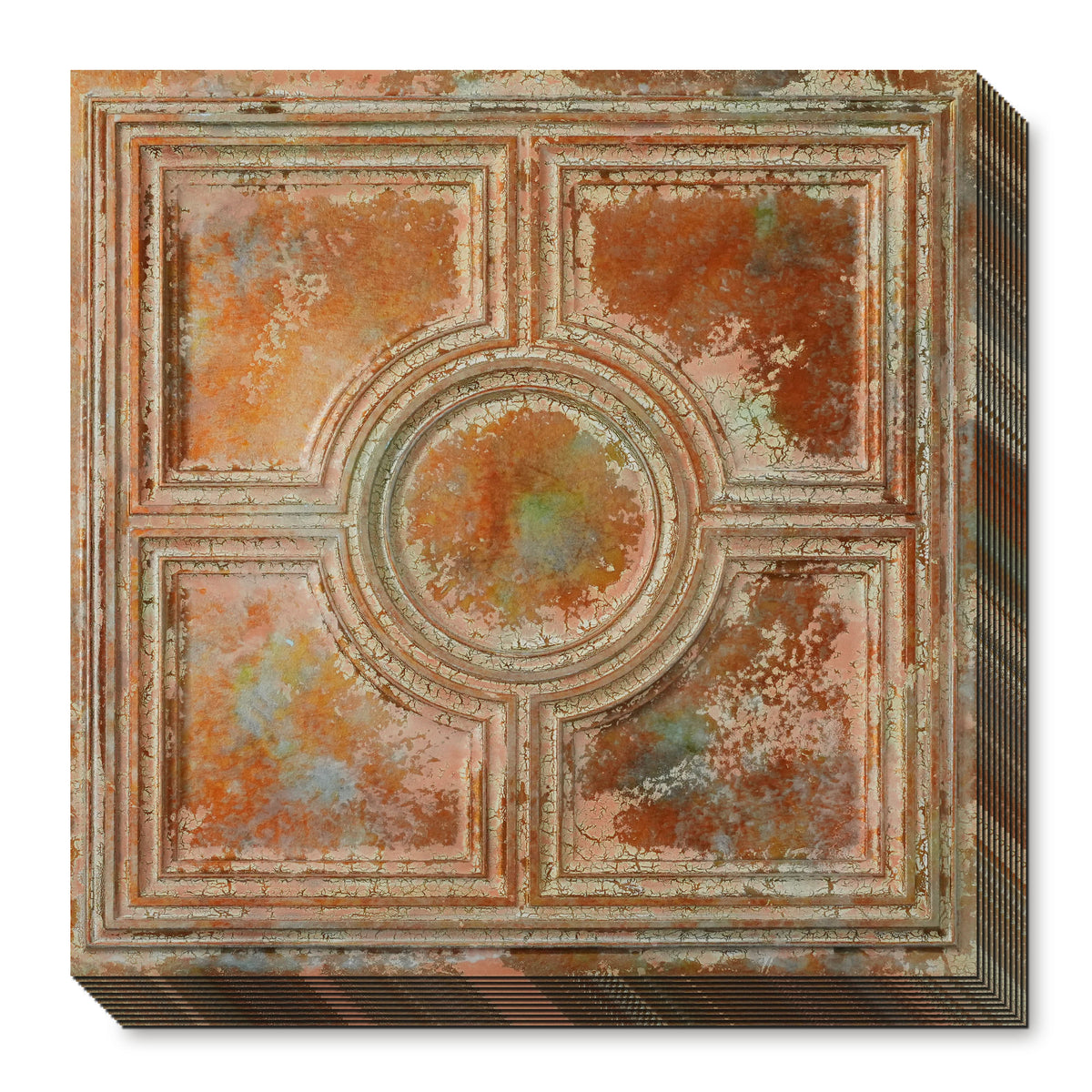 PAINTSDECOR PL37 Palazzo Clay ceiling tiles