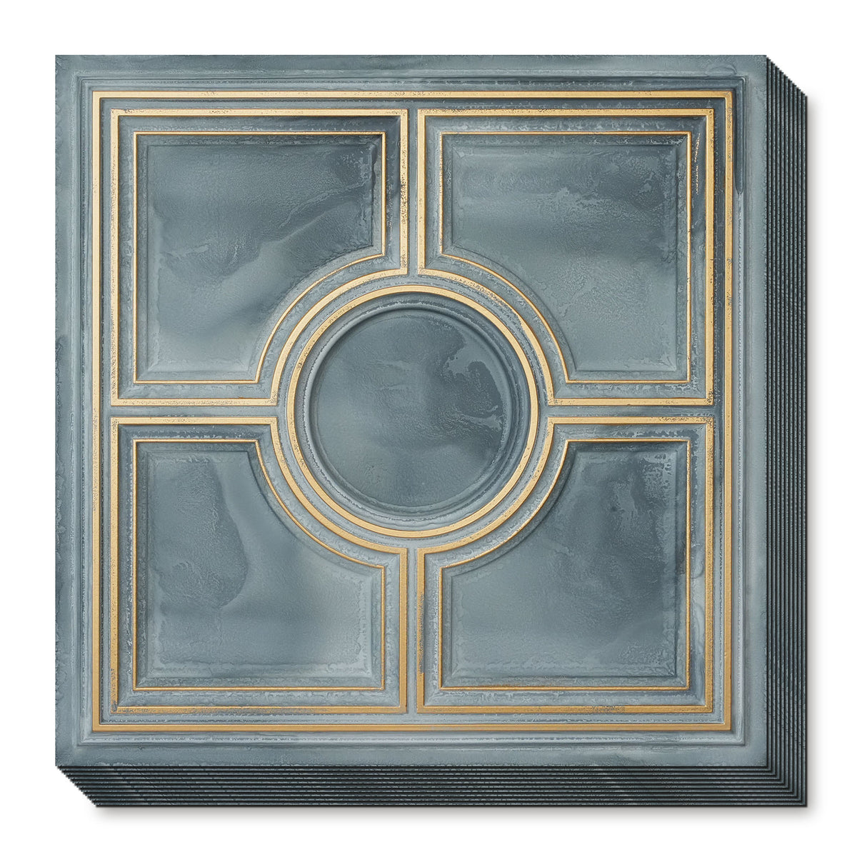 PAINTSDECOR PL37 Smoked gold ceiling tiles