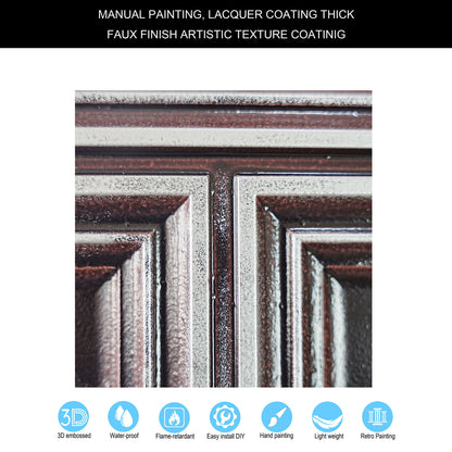 10tiles/lot Metallic Ceiling Tiles for Stylish Bars, Clubs, Restaurants and Social Spaces PL37