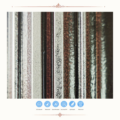 PAINTSDECOR PL37 Traditional silver ceiling tiles
