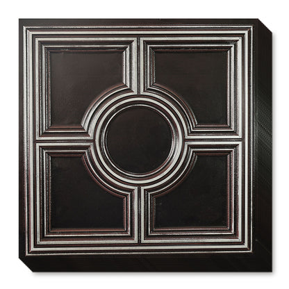 PAINTSDECOR PL37 Traditional silver ceiling tiles