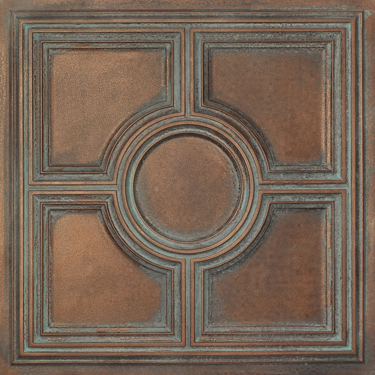 PAINTSDECOR PL37 Weathered copper ceiling tiles