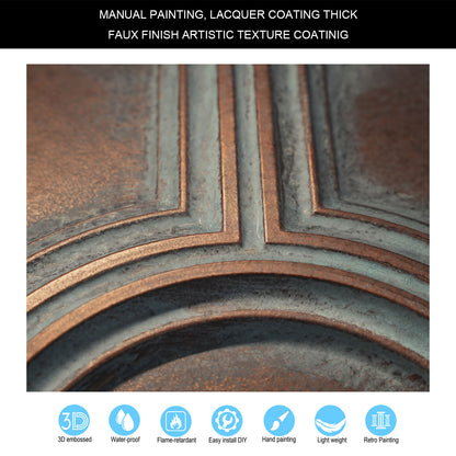 PAINTSDECOR PL37 Weathered copper ceiling tiles