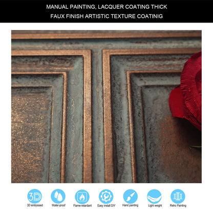 PAINTSDECOR PL37 Weathered copper ceiling tiles